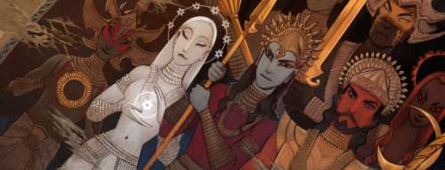 Some frames from second chapter of my comics - “Jaikarn”“Jaikarn” is a fantasy story about royal fam