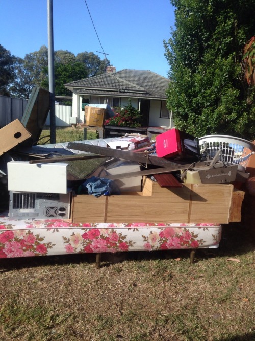 Dead BBQ at the back of the pile