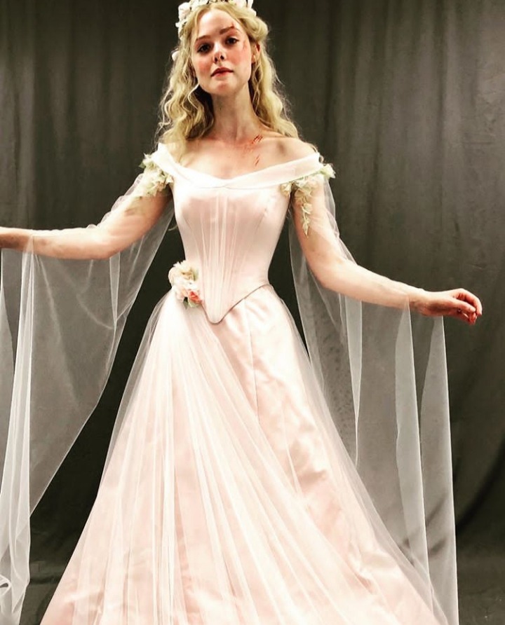 Princess Aurora's wedding dress ...