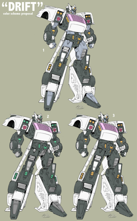 ryallsfiles:  Pretty cool knowing a Transformer that was created by IDW creators Shane McCarthy and Guido Guidi for our All Hail Megatron series got drafted to the big leagues — Drift, the first IDW-created Transformer, appears in today’s Transformers: