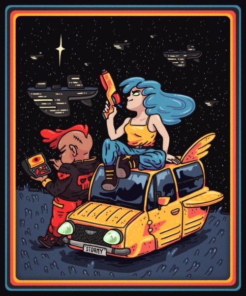Stormy #spacegirls #scifi #animation