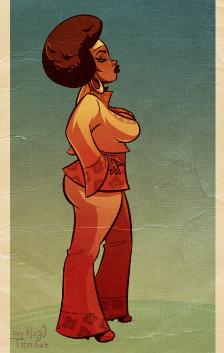   Honey Bee - Black Dynamite - Cartoon PinUpMade her a little ticker, why not :)Newgrounds