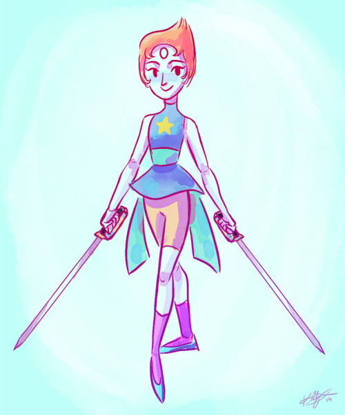 kellyykao:  Pearl the Sword Fighter 