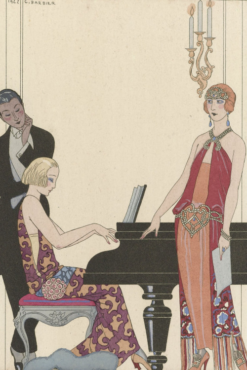 IncantationGeorge Barbier (French; 1882–1932)1923Pochoir printPublished in: Falbalas & fanfreluc