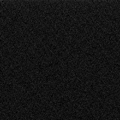 worstblogontheplanet:  Every prime number up to 1,000,000 (1000*1000). Each white pixel represents a prime number counting left to right, top to bottom.    shit here I thought someone took a weird picture of their jeans or something