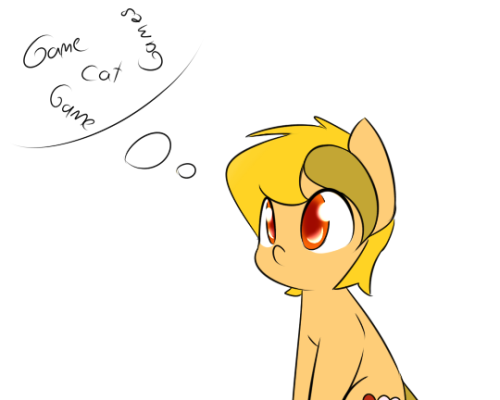 ask-gamer-pony:  what just happened…?why i am in this position?  x3!