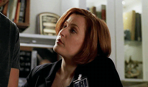 michellepfeiffer:Mulder, can I ask you a personal question?— Of course not.