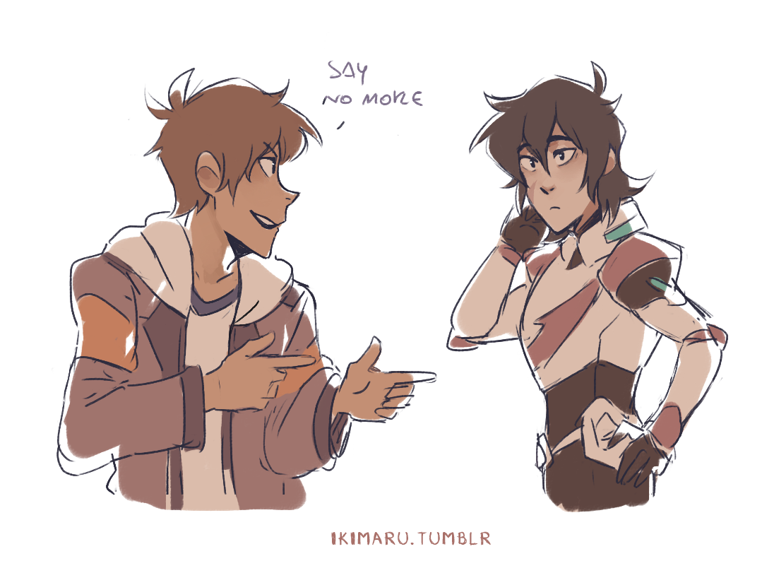 so the headcanon of Lance saving Keith’s jacket from the castle is cute but this