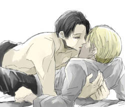 fuuchuu:  The sign says: Eruri priority :D