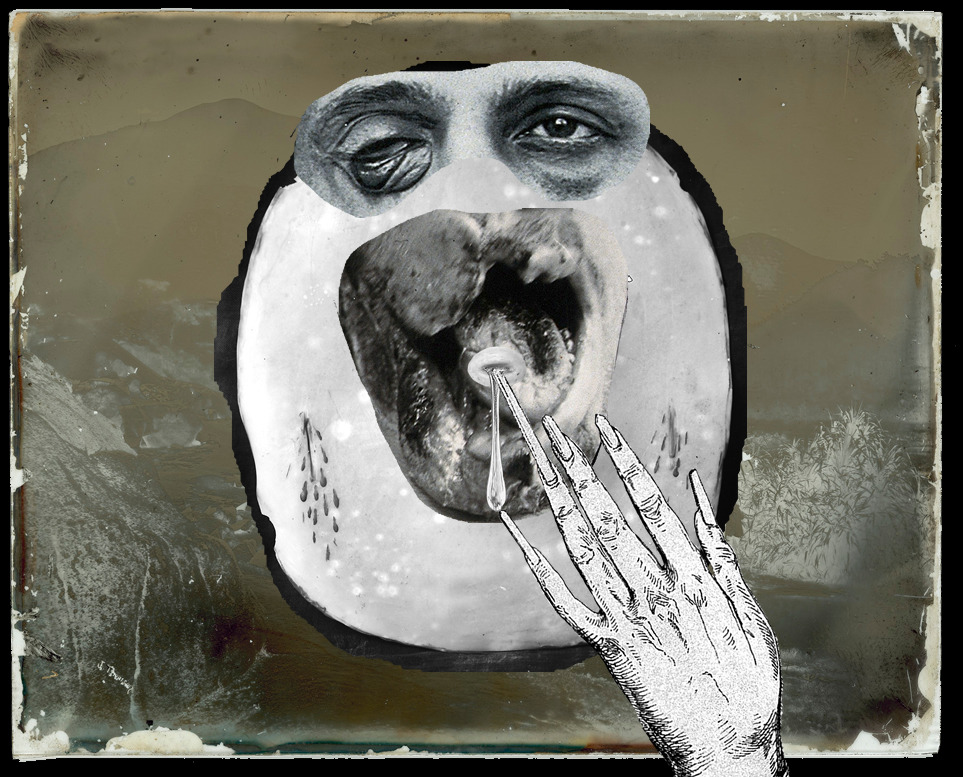 vesperalia:“Morbidelicious!” [Digital Collage, 2018]