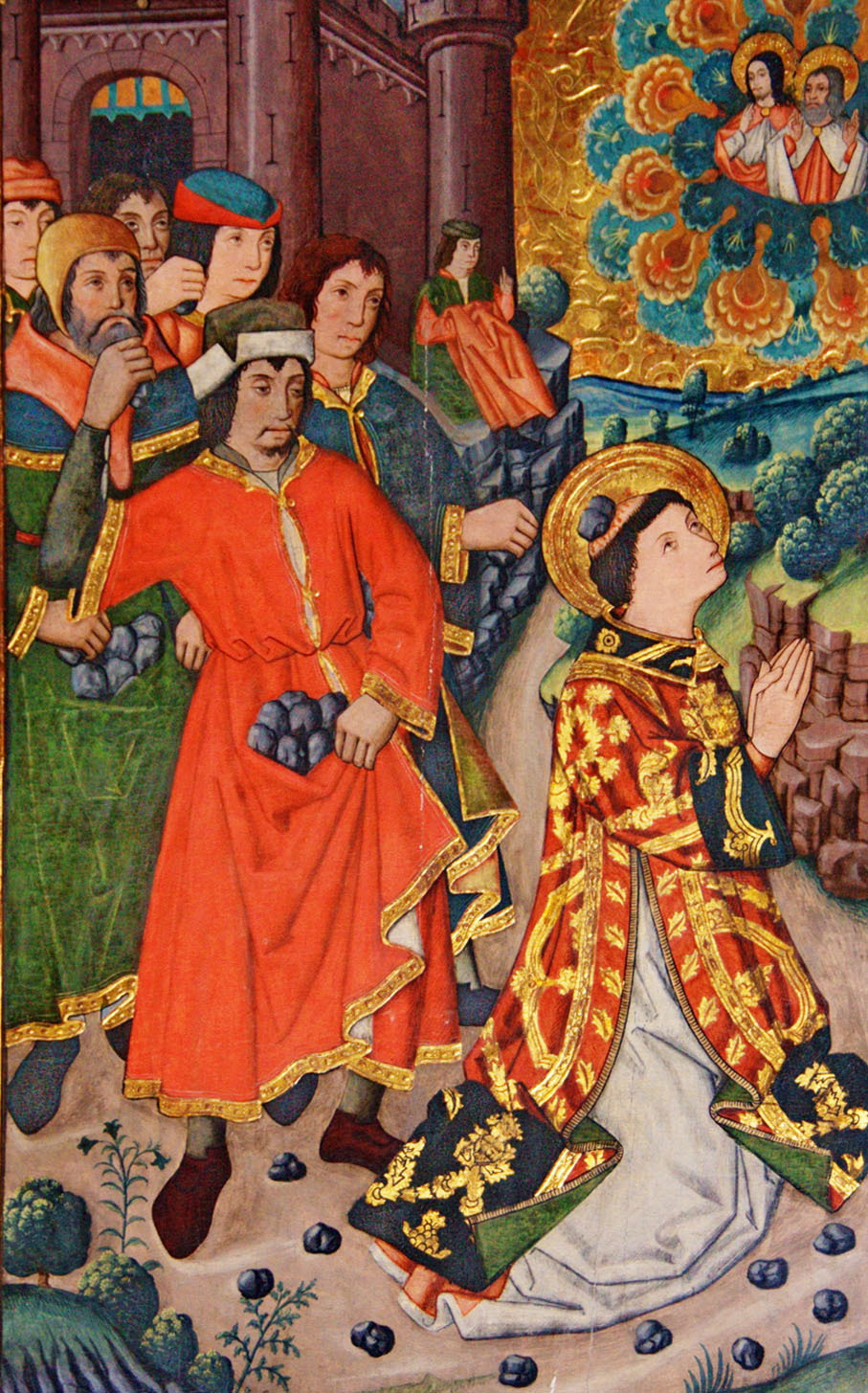 maertyrer:  Pablo Vergós - The Martyrdom of Saint Stephen (1480-1495) 
