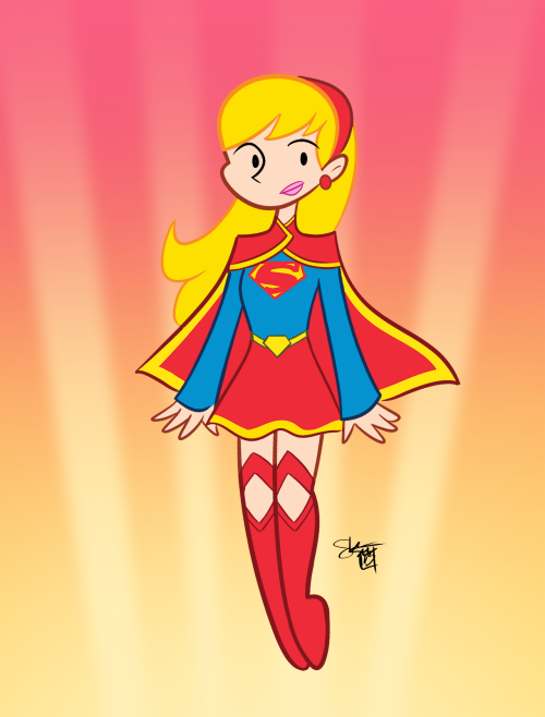 2 Supergirls today&ndash;we’ve got Superman Family Adventures and DC Super Hero Girls