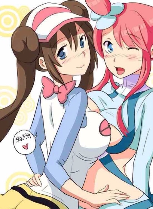 pokeboobies:  Yuri request! porn pictures