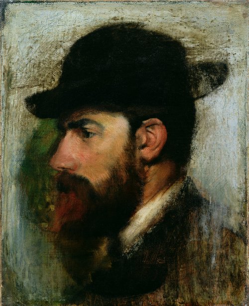 Edgar Degas, Portrait of Henri Rouart, 1871