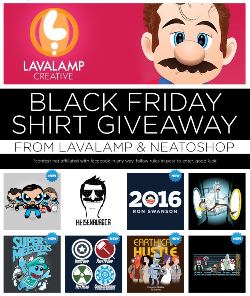 #BlackFriday #shirt #giveaway in my NeatoShop! Follow the link to enter: http://on.fb.me/1HLgn9t