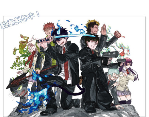 flower-of-assiah: ★{ Ao no Exorcist / 青の祓魔師 }★↳ Ao no Exorcist 10th Anniversary 2019 calendar, illus