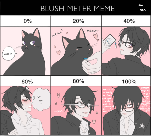 blush meme that i saw on twitter featuring jinsou owo