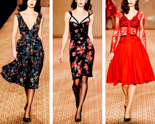 laceypinup:  fashion-runways:LENA HOSCHEK Fall/Winter RTW 2015can i have them all