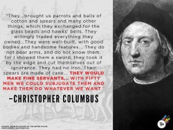 stay–woke:  Columbus’s first words