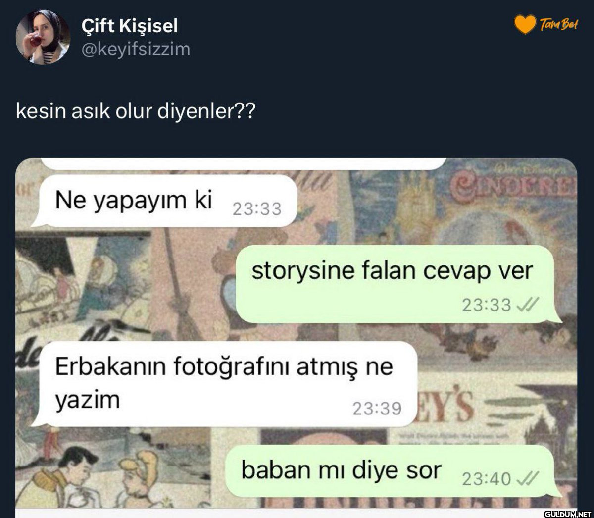 Çift Kişisel @keyifsizzim...