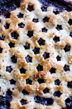 sweetoothgirl:  Vanilla Bourbon Cherry Blueberry Pie  