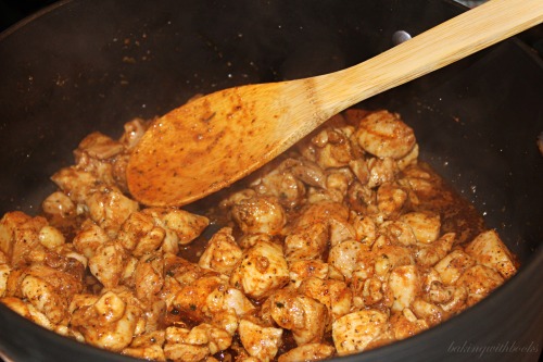 bakingwithbooks: Chicken &amp; Shrimp Fajita Soup A personal favorite that I recently came 