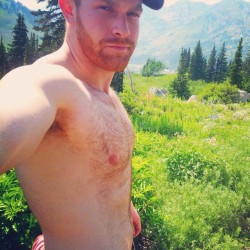 gingermendoitbetter:  I would rub that chest every night if I could!! Why are Gingers so HOT!!!