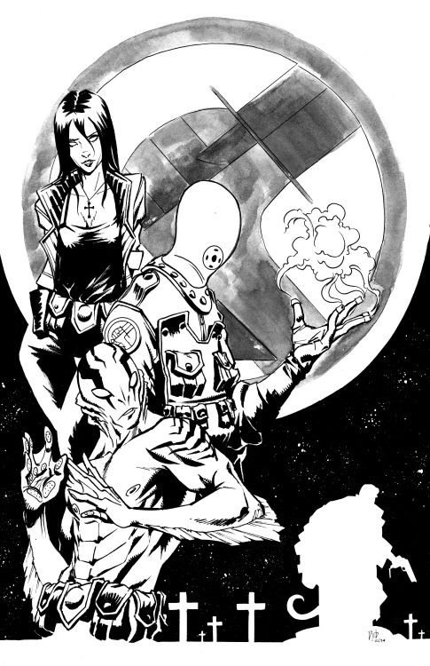 djibmp:  Illustration I did as a Christmas gift. 