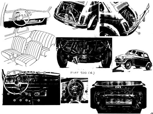 as-warm-as-choco: Model sheets of vehicles from Hayao Miyazaki’s first feature film Lupin III: