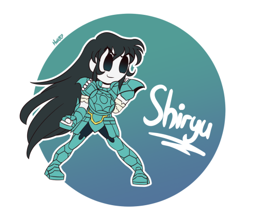  ¡SHIRYU DE DRAGÓN! Aprovechamos el último día del mes de Libra para hacer un lindo dibujo de Shiryu