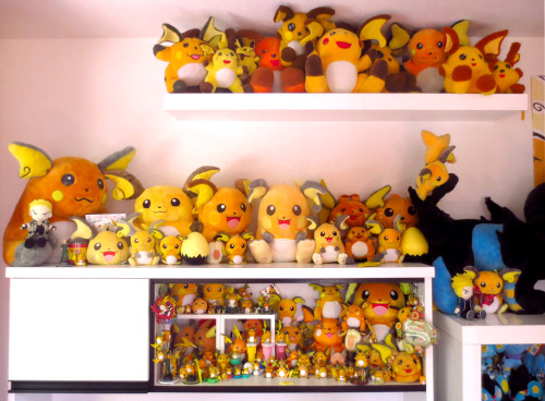 sunyshore:Raichu + Electric Pokemon Collection Photos (updated)With some new Raichu additions all in