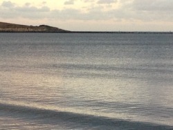 At the beach