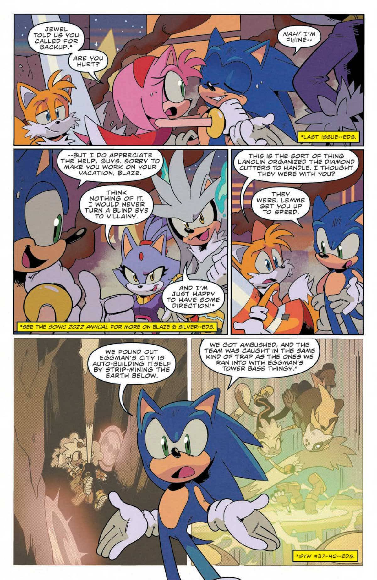 Sonic the Hedgehog #68 Preview
