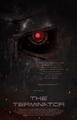 maxredspeed3:  Terminator poster by Digital