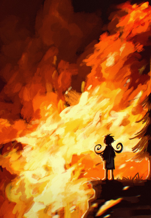 "All Will Bathe In The Prettiest Of Flames."