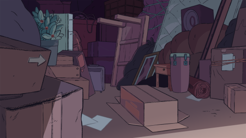 stevencrewniverse:  A selection of Backgrounds from the Steven Universe episode: Maximum Capacity Art Direction: Elle Michalka Design: Steven Sugar and Emily Walus Paint: Amanda Winterstein and Jasmin Lai 
