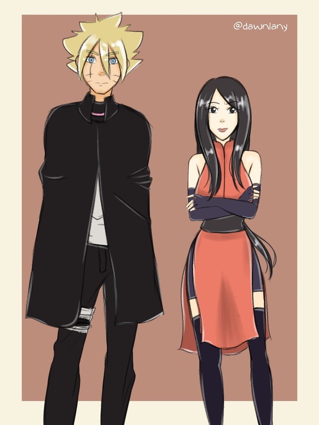 Boruto x Sarada on Tumblr