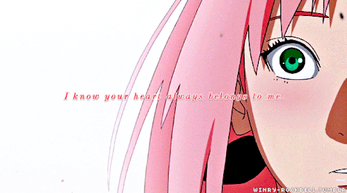 winry-rockbell: Sasuke-kun, I want to grow old with you.