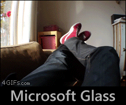 the-absolute-funniest-posts:  lolsofunny: Windows version of Google’s Project Glass (lol here!)