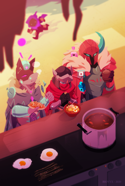 I’ve given the go from @pulsehldfanzine to show my full piece for the Hyper Light Drifter fanz