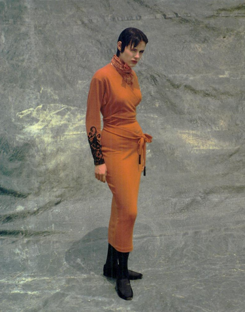 halogenic:  Oppio F/W 1989 in Vogue Italia 