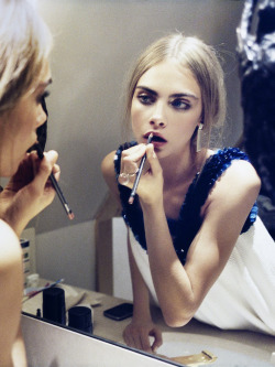 voguelovesme:  Cara Delevingne by Matt Irwin