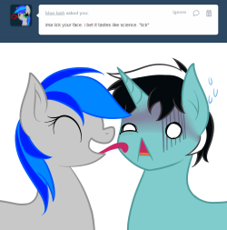 ask-static-wave:  Please stop  X3! *geegles*