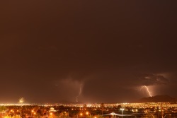 Store bought and mother natures fireworks.