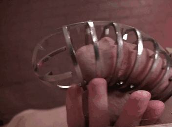 kinkyfemdom:  Cruel CBT Mistress! “I want to hear you screaming when this chastity