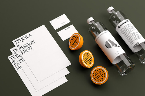 Loving the minimalist package design, by Renan Vizzotto and Lud Co
