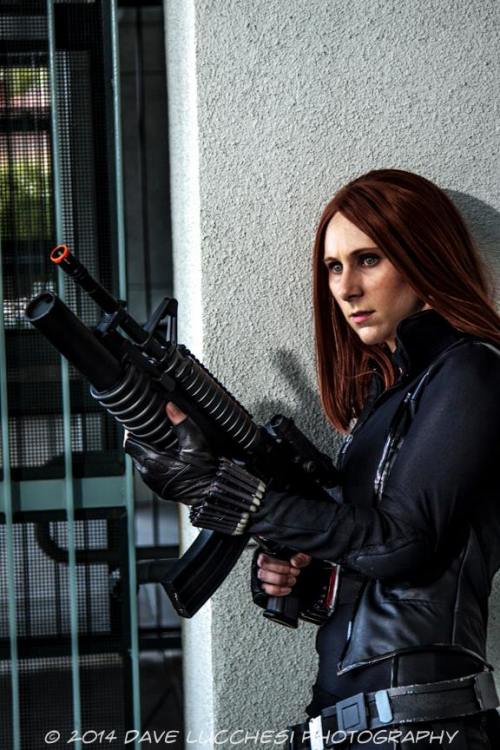 ladys3: Black Widow (Cap 2) | WonderCon 2014 Photos by Dave Lucchesi Winter Soldier: nashcon-castiel