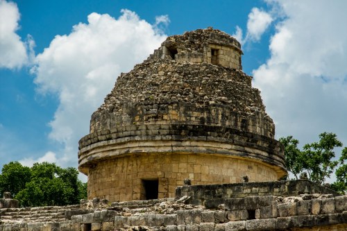 The architecture of Chichen Itza