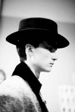 runwaysass:  Gryphon O’Shea - Backstage