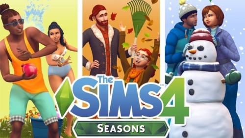 simsapolitan: SIMS 4: SEASONS GIVEAWAYi just hit 100 followers recently, so heres a gift to yallthis